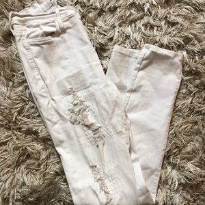 Ripped fashion nova jeans